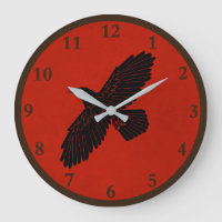 Raven sur le rouge