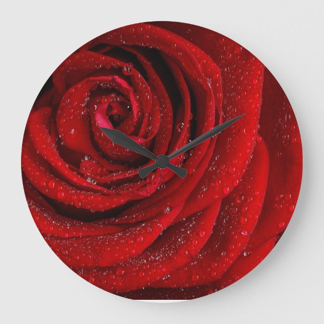 Grande Horloge Ronde Red rosa morning (Recto)