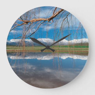 Grande Horloge Ronde Réflexions hivernales. Ceres, district de Boland