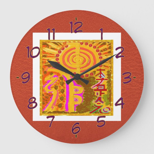 Grande Horloge Ronde REIKI Healing (Recto)