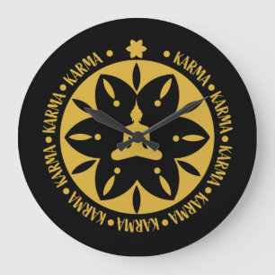 Grande Horloge Ronde Religion bouddhiste karma - Bouddhisme Six Sages