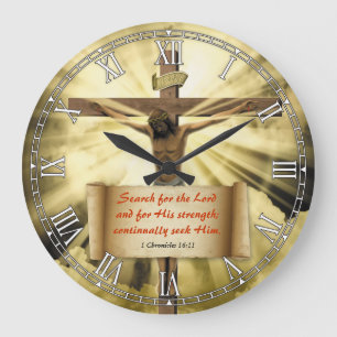 Grande Horloge Ronde Religious Bible quota Versalizable Clock