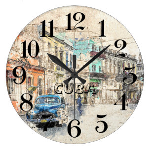 Grande Horloge Ronde reloj de pared de La Habana, Cuba