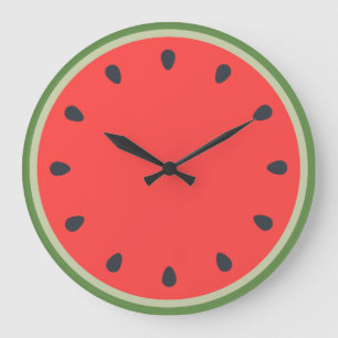 Grande Horloge Ronde Reloj sandía