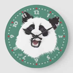 Grande Horloge Ronde Rencontre Panda