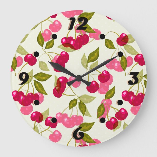 Grande Horloge Ronde Ripe cherry (Recto)