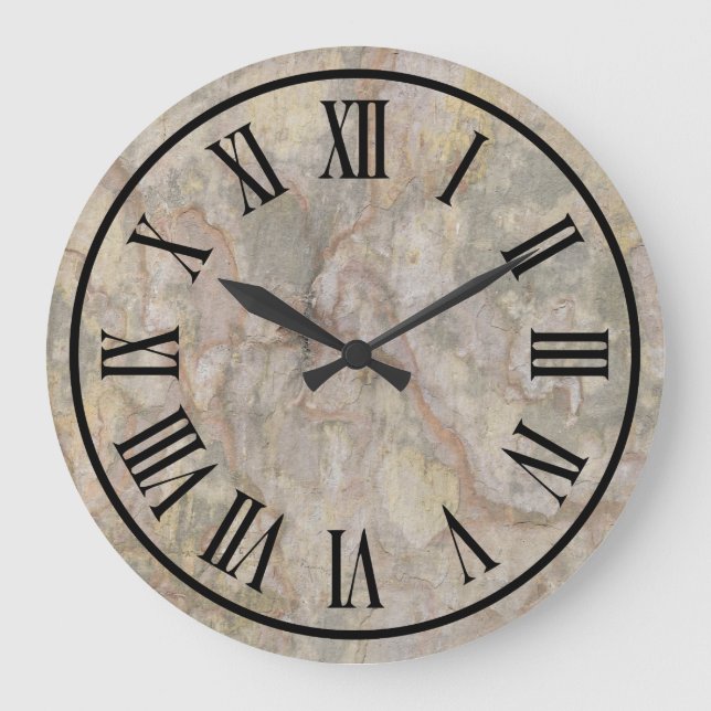 Grande Horloge Ronde Roman de Stone (Recto)
