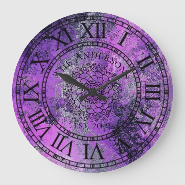 Grande Horloge Ronde Roman Numeral (Recto)