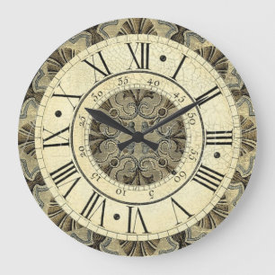 Grande Horloge Ronde Roman Numeral