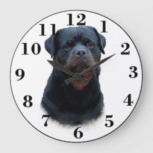 Grande Horloge Ronde Rottweiler