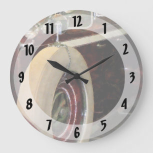 Grande Horloge Ronde Roue de secours