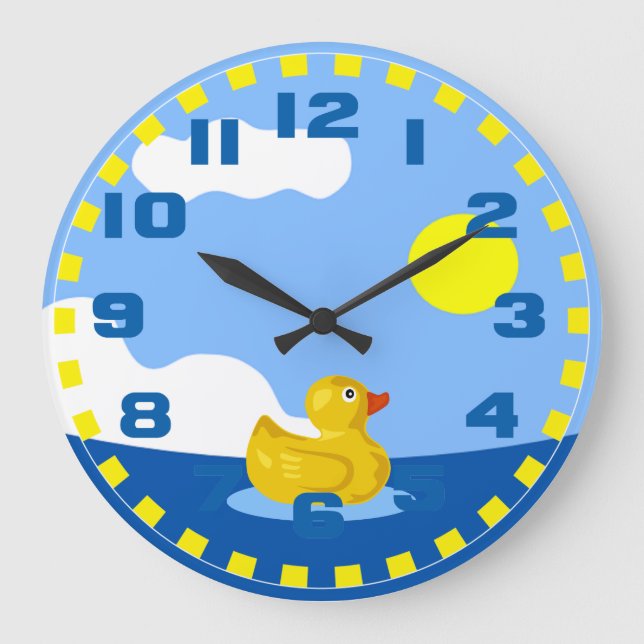 Grande Horloge Ronde Rubber Ducky (Recto)