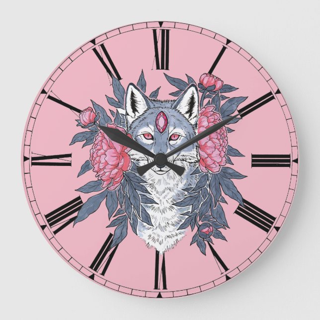 Grande Horloge Ronde Ruby Wolf (Recto)
