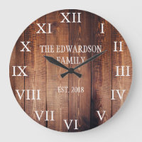 Rustic dark wood family
