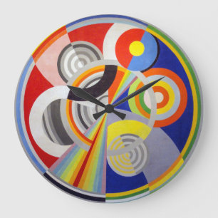 Grande Horloge Ronde Rythme n° 1 Robert Delaunay