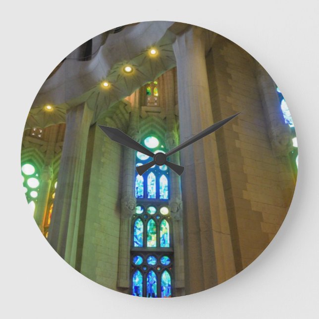 Grande Horloge Ronde Sagrada Familia Interior (Recto)
