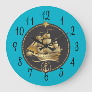 Grande Horloge Ronde Sailing Ship