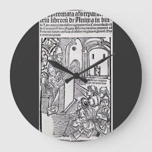 Grande Horloge Ronde Saint Albert le Grand Docteur Universel Art