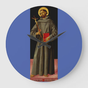 Grande Horloge Ronde Saint François d'Assise par Antoniazzo Romano