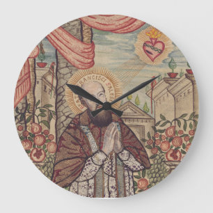 Grande Horloge Ronde Saint François de Sales Evêque de Genève