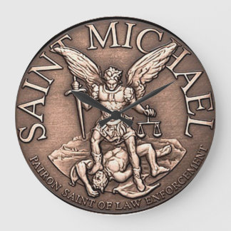 Grande Horloge Ronde Saint Michael Clock