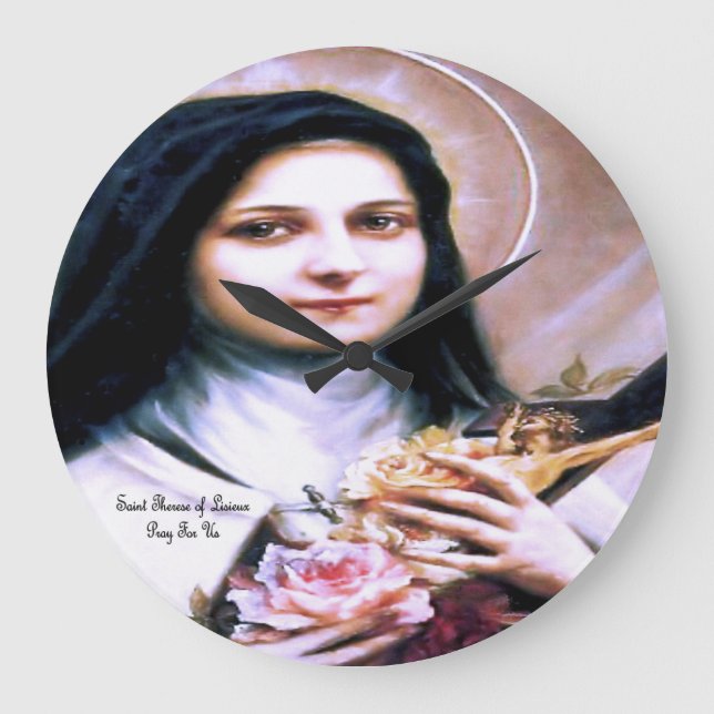 Grande Horloge Ronde Saint-Thérèse de Lisieux (Recto)