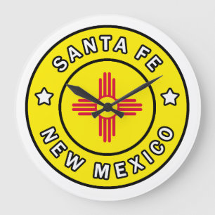 Grande Horloge Ronde Santa Fe Nouveau Mexique