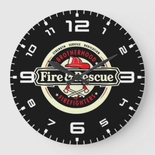 Grande Horloge Ronde Sapeurs-pompiers de confrérie