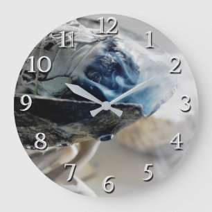 Grande Horloge Ronde Sauge à brûler Fumée Métaphysique Ésotérique Burea