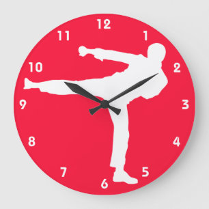 Grande Horloge Ronde Scarlet Red Martial Arts