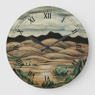 Grande Horloge Ronde Scène du désert par Marsden Hartley, Beaux-arts vi
