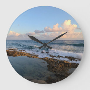 Grande Horloge Ronde Scène paisible Big Island Hawaï