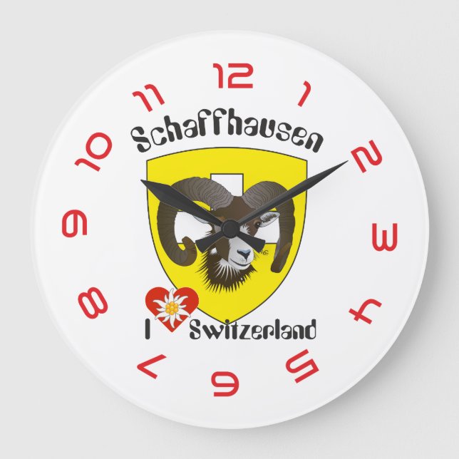 Grande Horloge Ronde Schaffhouse - Suisse - Suisse - Svizzera (Recto)