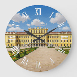 Grande Horloge Ronde Schönbrunn Palace Vienna Austria Travel