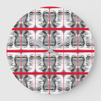 Grande Horloge Ronde Sci-Fi