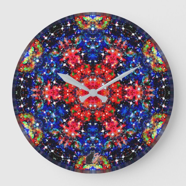 Grande Horloge Ronde Scintillation Stellar Kaleid (Recto)