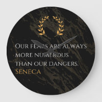 Seneca's Insight : Les peurs comparées aux dangers