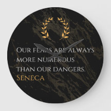 Seneca's Insight : Les peurs comparées aux dangers