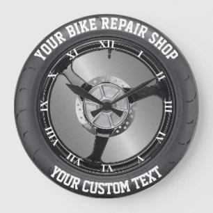 Grande Horloge Ronde Service de voiture de moto de réparation de pneu