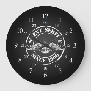Grande Horloge Ronde Service silencieux