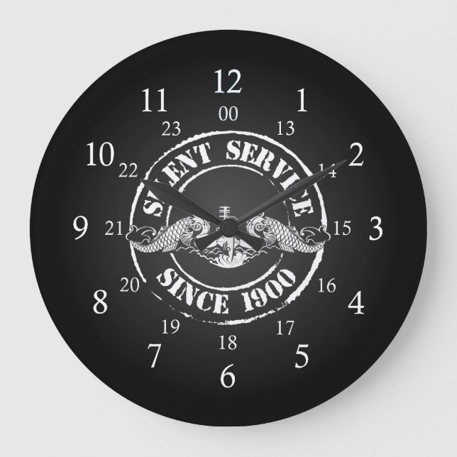 Grande Horloge Ronde Service silencieux (Recto)