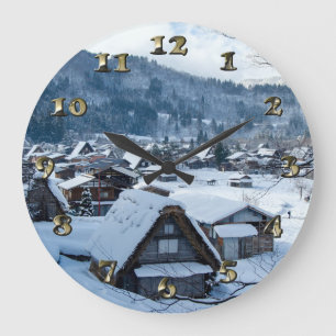 Grande Horloge Ronde Shagawa River Valley Gifu Japan