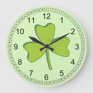 Grande Horloge Ronde Shamrock