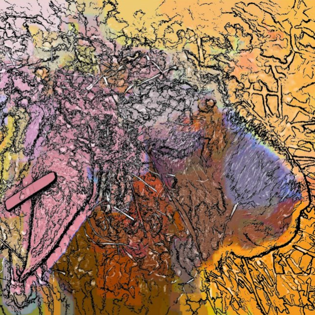 GRANDE HORLOGE RONDE SHEEP (Créateur téléchargé)