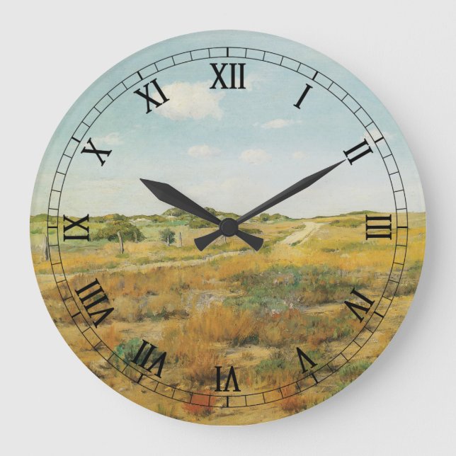 Grande Horloge Ronde Shinnecock Hills par William Merritt Chase (Recto)