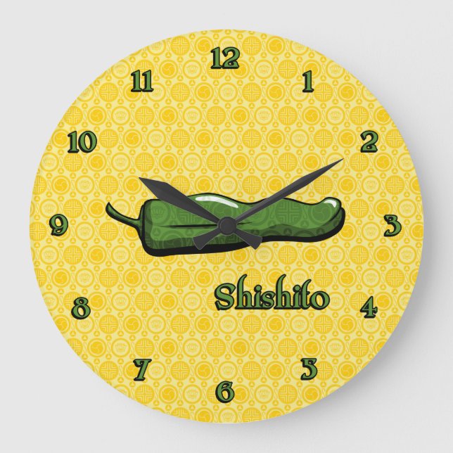 Grande Horloge Ronde Shishito Chili Pepper (Recto)