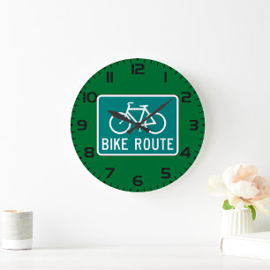 GRANDE HORLOGE RONDE SIGNE DE LA VÉLO