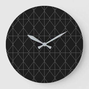 Grande Horloge Ronde Simple, élégant, cool, trendy line graphic