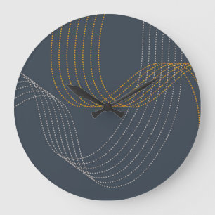 Grande Horloge Ronde Simple, moderne, élégant, cool, illustration tenda