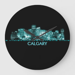 Grande Horloge Ronde Skyline de Calgary